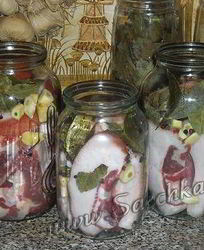 Сало в тузлуке