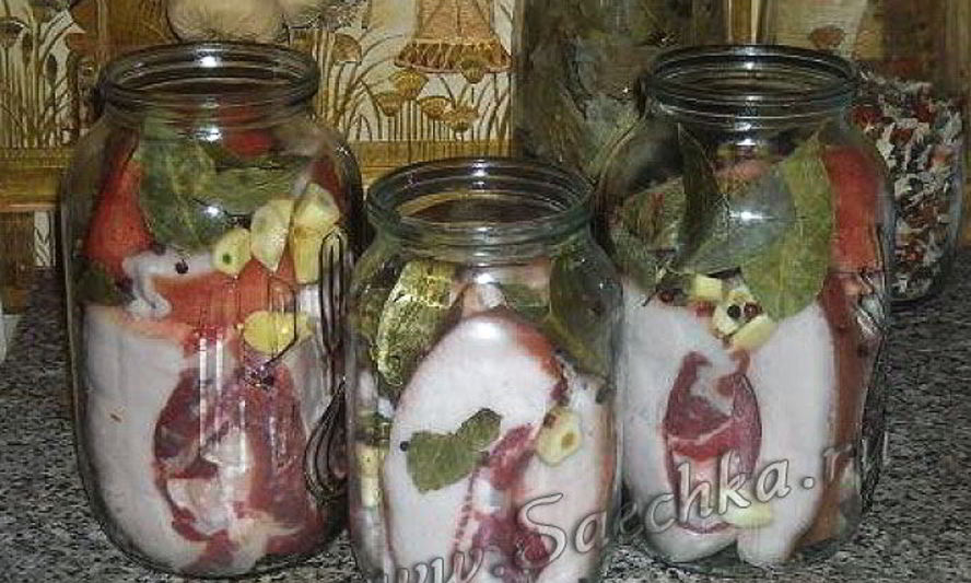 Рецепт сала в тузлуке