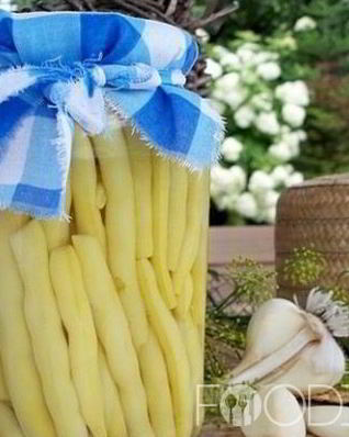 Спаржевая фасоль на зиму