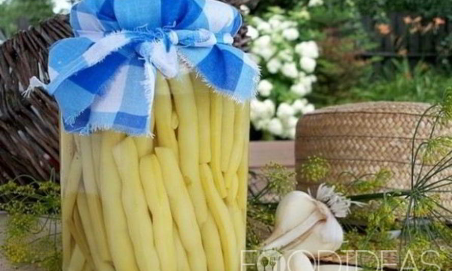 Рецепт спаржевой фасоли на зиму