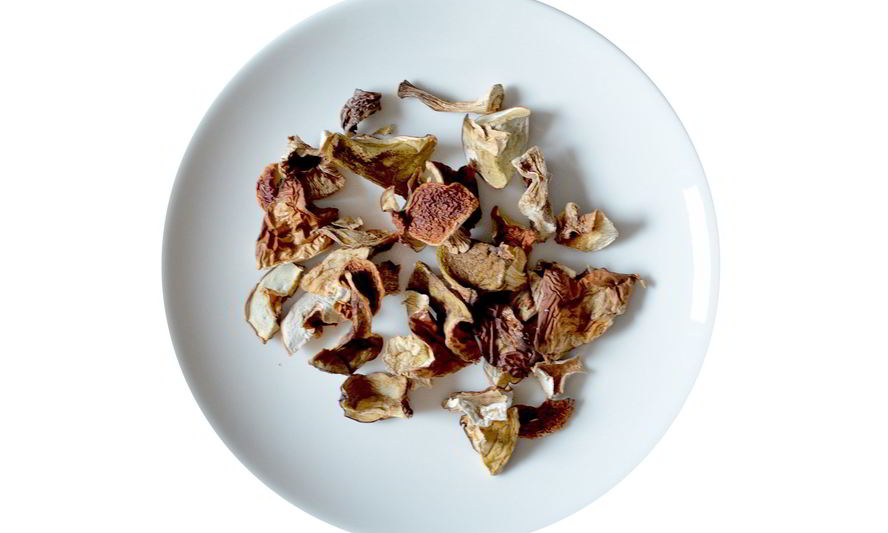 Рецепт сушеных белых грибов