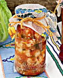 Цветная капуста в томате на зиму