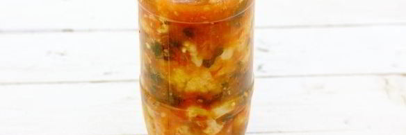 цветная капуста в томате на зиму