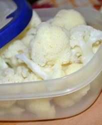 Цветная капуста замороженная на зиму