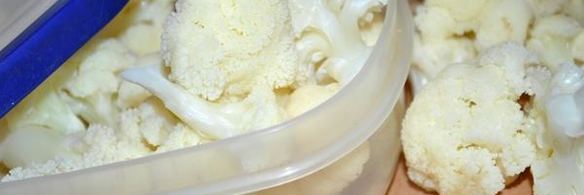 цветная капуста замороженная на зиму