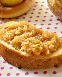 Быстрое яблочное варенье с корицей