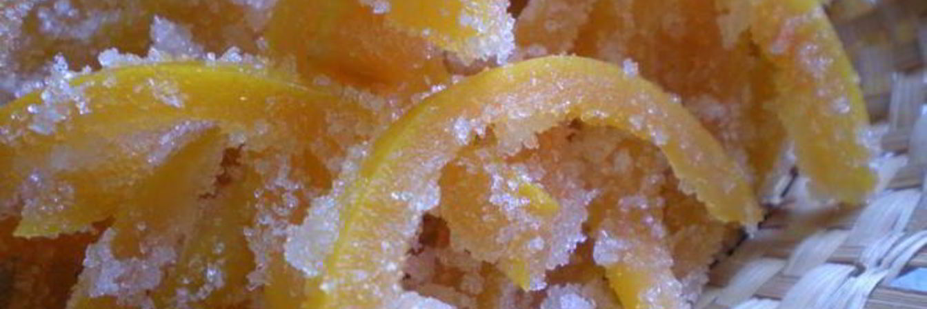 Грейпфрутовые цукаты