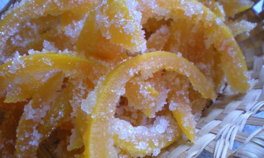 Рецепт грейпфрутовых цукатов