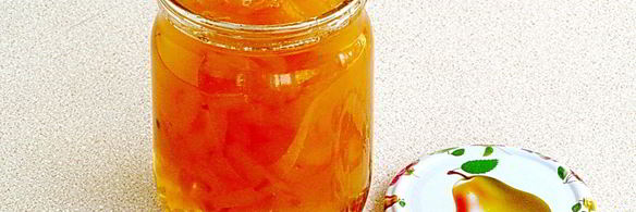 грушевое варенье дольками