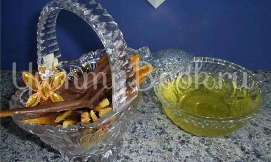 Рецепт хрустящих цукатов в шоколаде