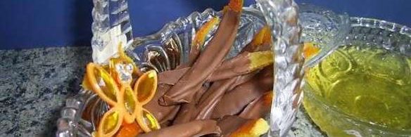 хрустящие цукаты в шоколаде