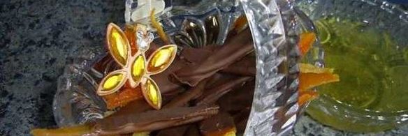 хрустящие цукаты в шоколаде