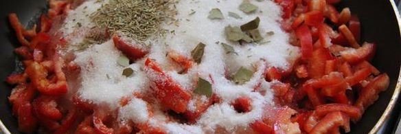 конфитюр из перца к мясным блюдам