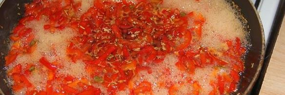 конфитюр из перца к мясным блюдам