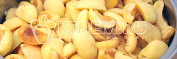 ленивое абрикосовое варенье