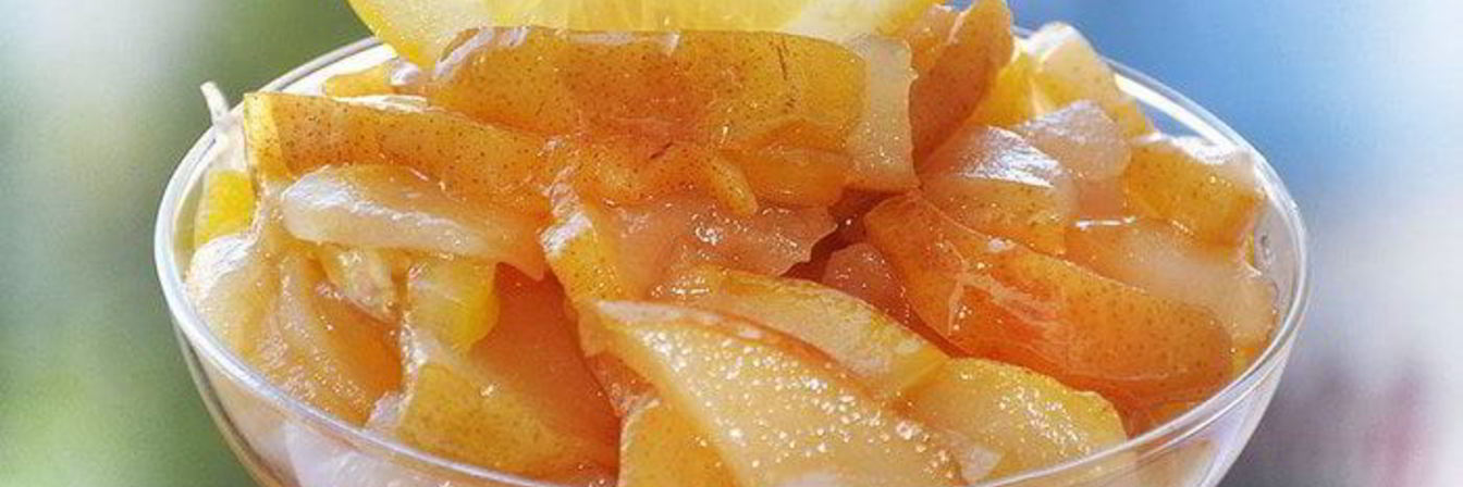 Лимонно-грушевое варенье с гвоздикой