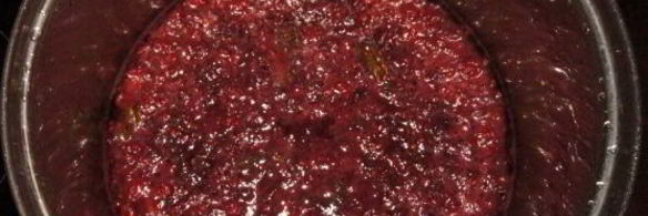 малиновое варенье с мятой