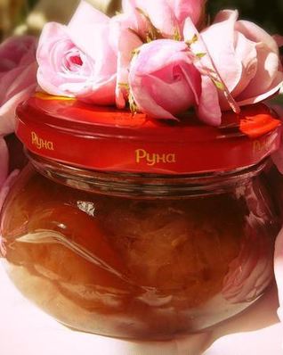 Розовое варенье