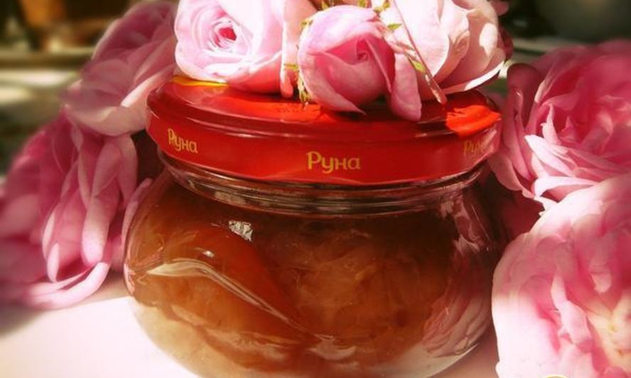 Рецепт розового варенья