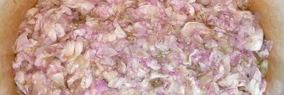 розовое варенье