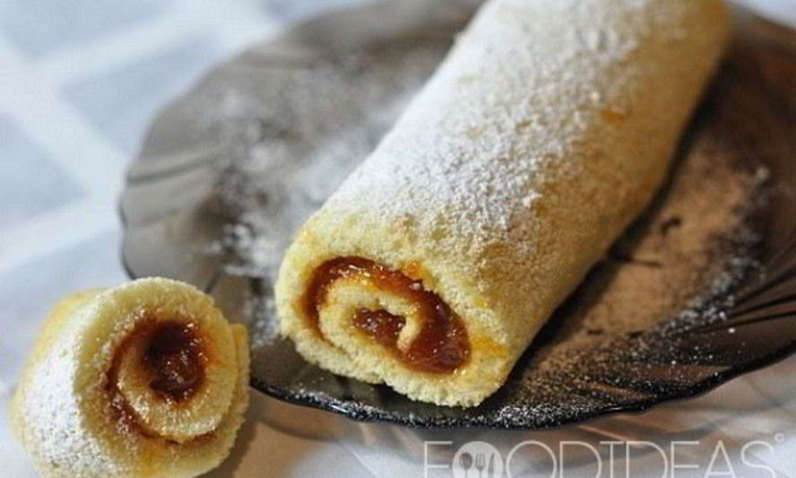 Рецепт рулета с вареньем