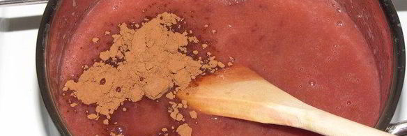 сливовое варенье с бананами и орехами