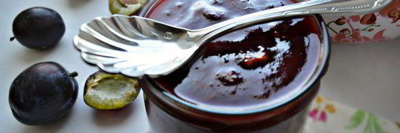 сливовое варенье с бананом и грецкими орехами