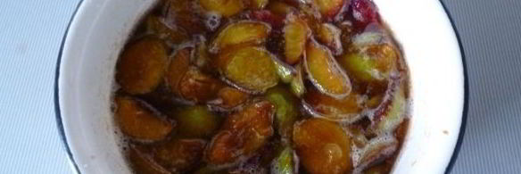 сливовое варенье с базиликом