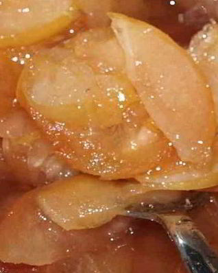 Сухое варенье из яблок