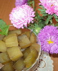 Цукаты из баклажан