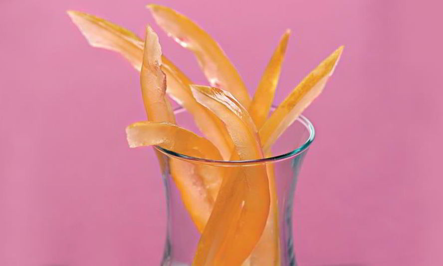 Рецепт цукатов из дынных корок