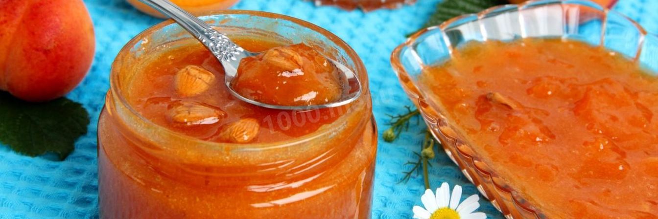 Варенье из абрикосов с ядрышками из косточек на зиму