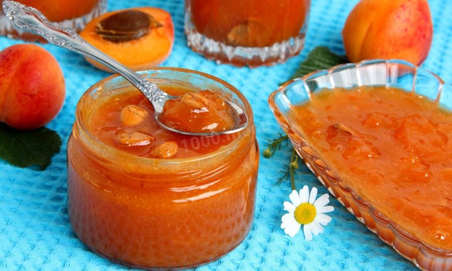 Рецепт варенья из абрикосов с ядрышками из косточек на зиму