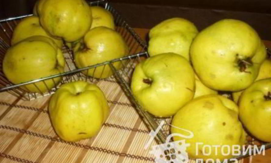 Рецепт варенья из айвы с грецким орехом