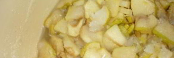 варенье из айвы с грецким орехом
