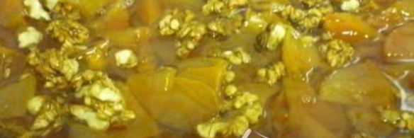 варенье из айвы с грецким орехом