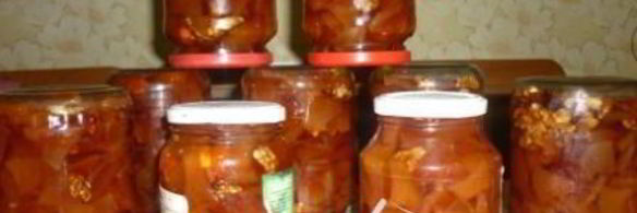 варенье из айвы с грецким орехом