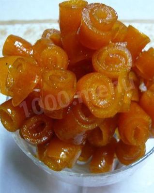 Варенье из апельсиновых корок