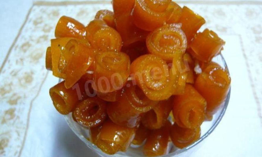 Рецепт варенья из апельсиновых корок