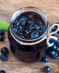 Варенье из черники с лимоном