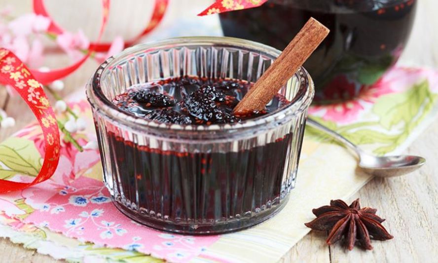 Рецепт варенья из черной шелковицы