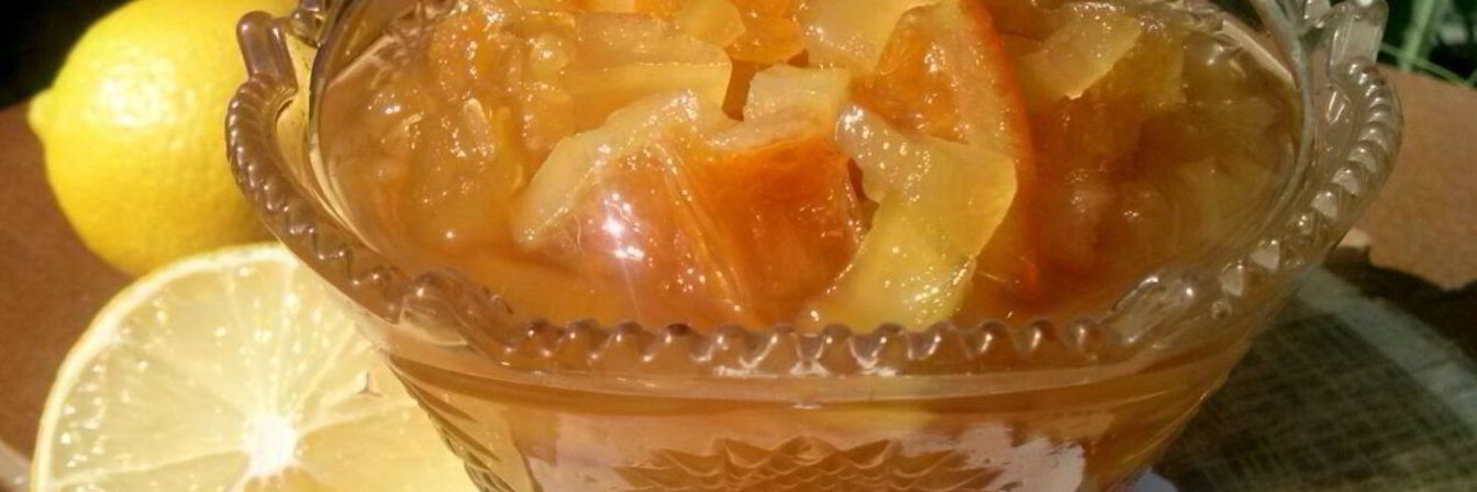 Варенье из кабачков с лимоном и апельсином