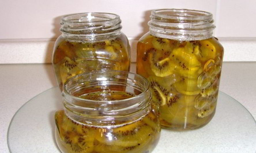 Рецепт варенья из киви с лимоном