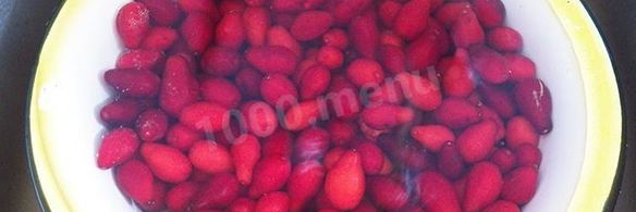 варенье из кизила с косточками на зиму