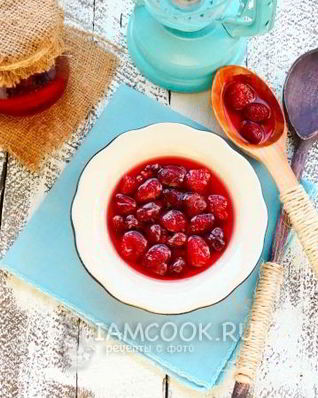 Варенье из клубники Пятиминутка с лимоном