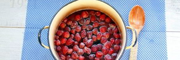 варенье из клубники пятиминутка с лимоном