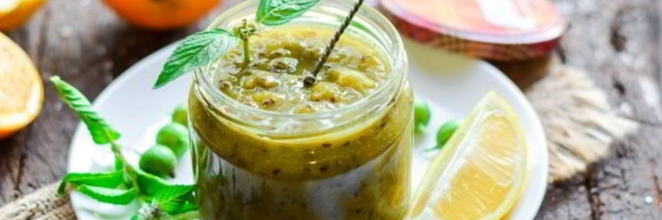 Варенье из крыжовника с лимоном и апельсином