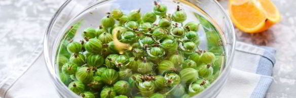 варенье из крыжовника с лимоном и апельсином