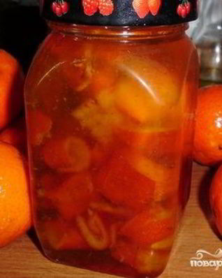 Варенье из мандаринов с кожурой