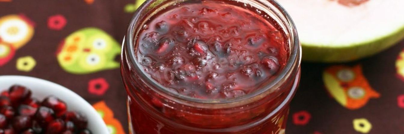 Варенье из помело и граната